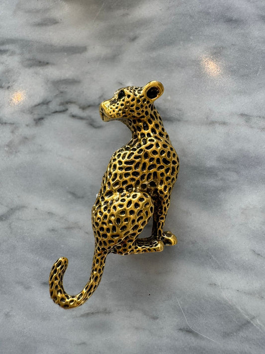 prendedor leopardo
